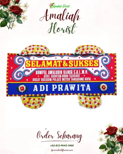 Karangan Bunga Ucapan Selamat cikupa